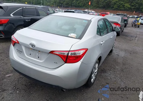 2016 Toyota Corolla Le from USA, damaged, VIN 2T1BURHE8GC656223